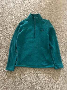 The North Face Men's Textured Cap Rock Quarter-Zip Fleece Pullover